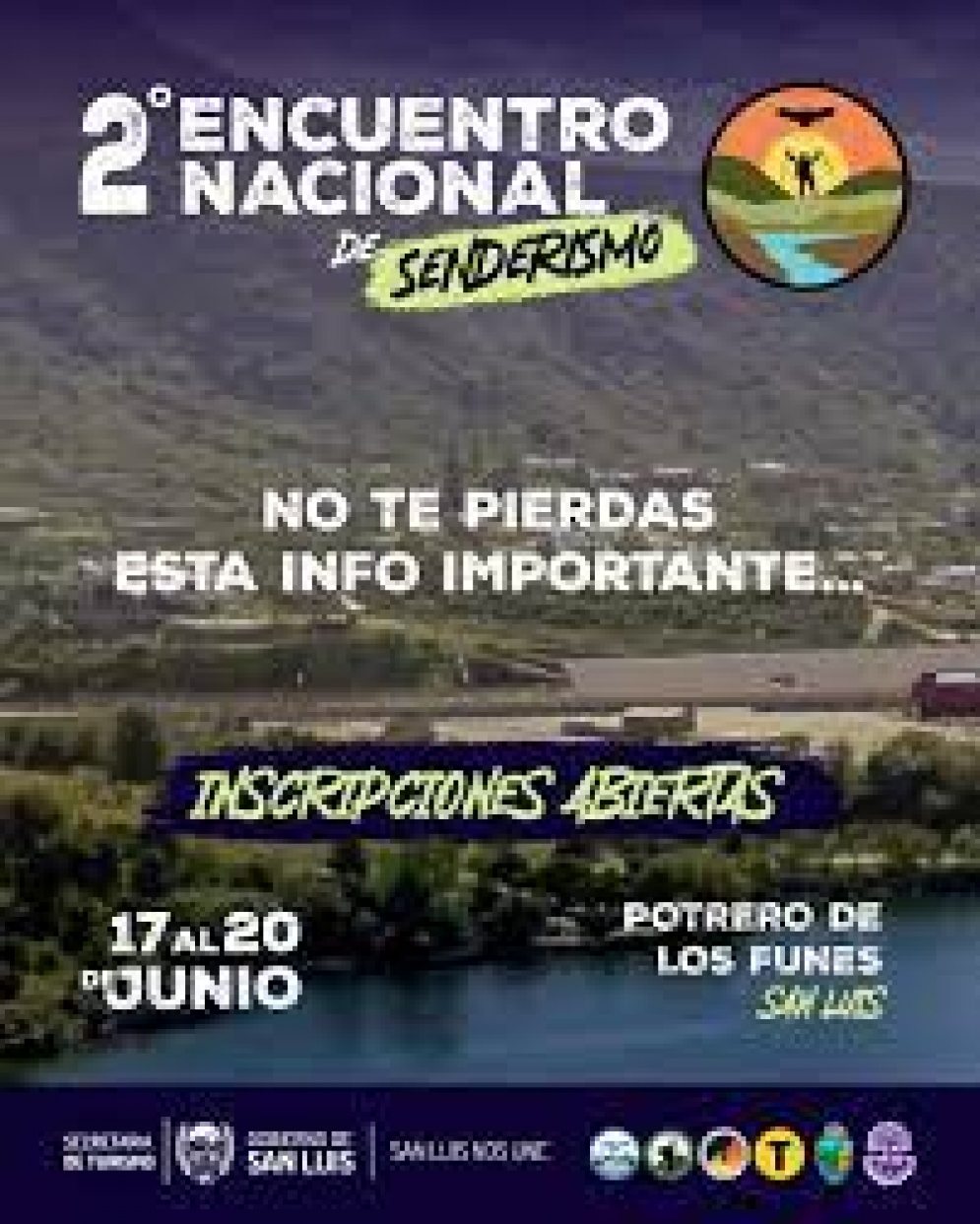 2°Encuentro nacional de senderismo en Potrero de los Funes