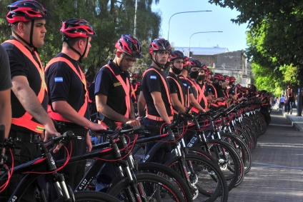 250 bicicletas para los policía de San Luis