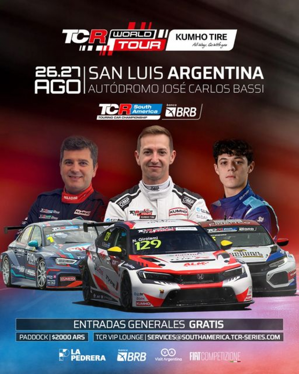 Llega a la Pedrera el TCR World Tour