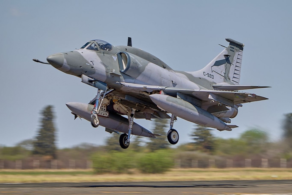 La Fuerza Aérea concretó en Villa Reynolds el Ejercicio Integrados Fenix 2023