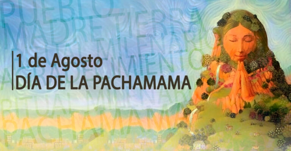 Realizan un ritual para celebrar la Pachamama