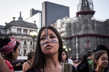Mujeres indígenas contra el terricidio