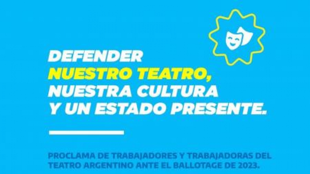 Más de 2500 artistas firmaron una proclama en defensa de &quot;un Estado presente&quot;