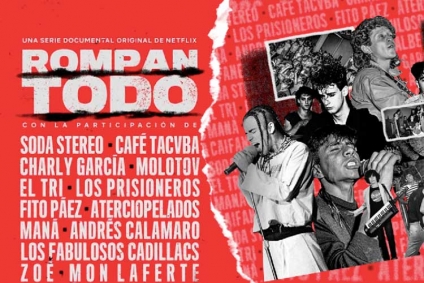 "Rompan todo", el documental de Netflix sobre el rock en Latinoamérica