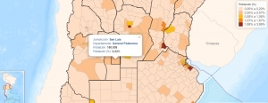 Censo 2022. San Luis creció 25%. Villa Mercedes y Pedernera pierden lugares y gravitación