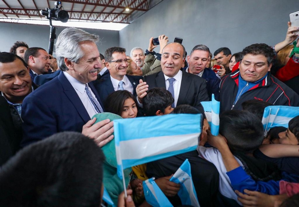 Alberto  Fernández  pidió por una &quot;patria libre&quot; en el Día de la Independencia