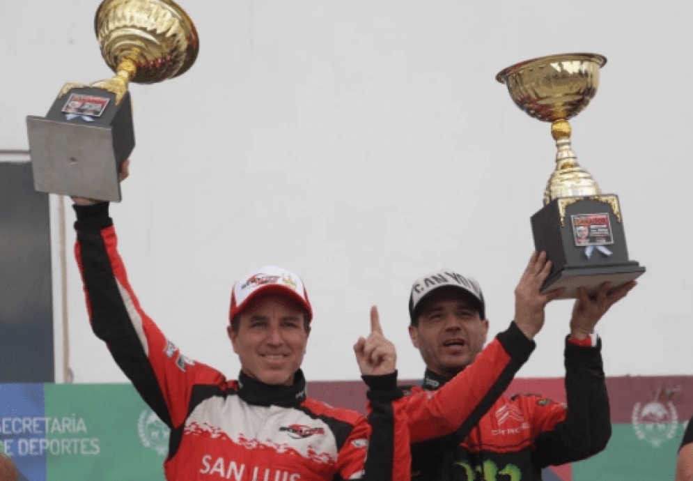 Los hermanos Bassi dominan el podio en el Rally de Villa Mercedes