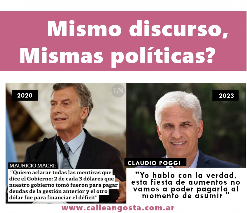 Mismo discurso, mismas políticas?