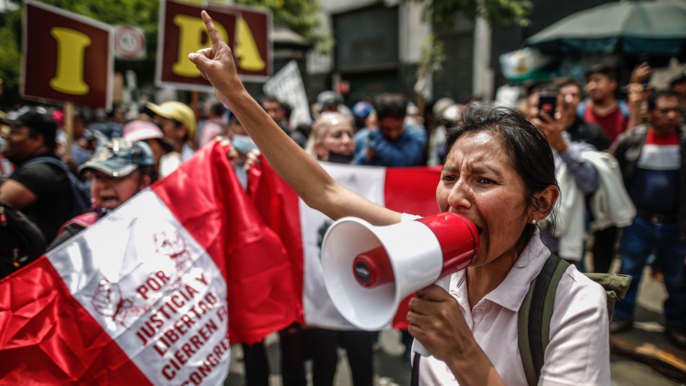 Crisis política en Perú