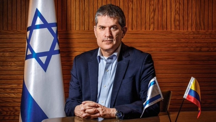 Por redes sociales, el canciller de Colombia instó al embajador de Israel a "irse" del país