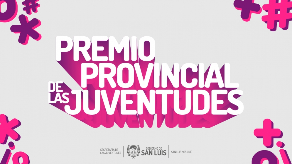 Presentaron la 2° edición del Premio Provincial de las Juventudes