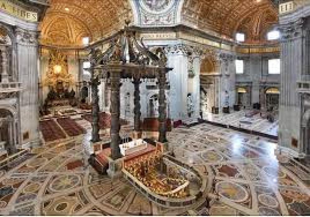 El Vaticano restaurará el Baldaquino de San Pedro, de 400 años y 63 toneladas, para el Jubileo 2025