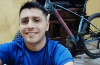 Pesar por la muerte del policía Diego Gatica